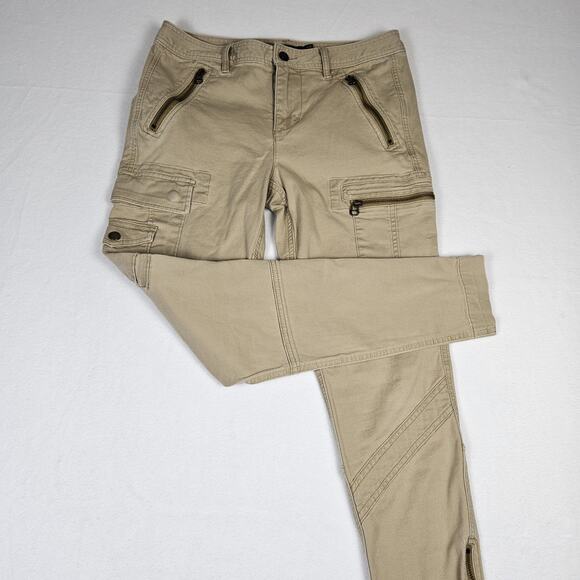 Polo Ralph Lauren Womens Cargo Pant Safari Utility Khaki Outdoor Pockets Tan 10 - Picture 16 of 16